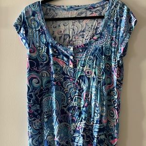 Lilly Pulitzer Short Sleeve Top